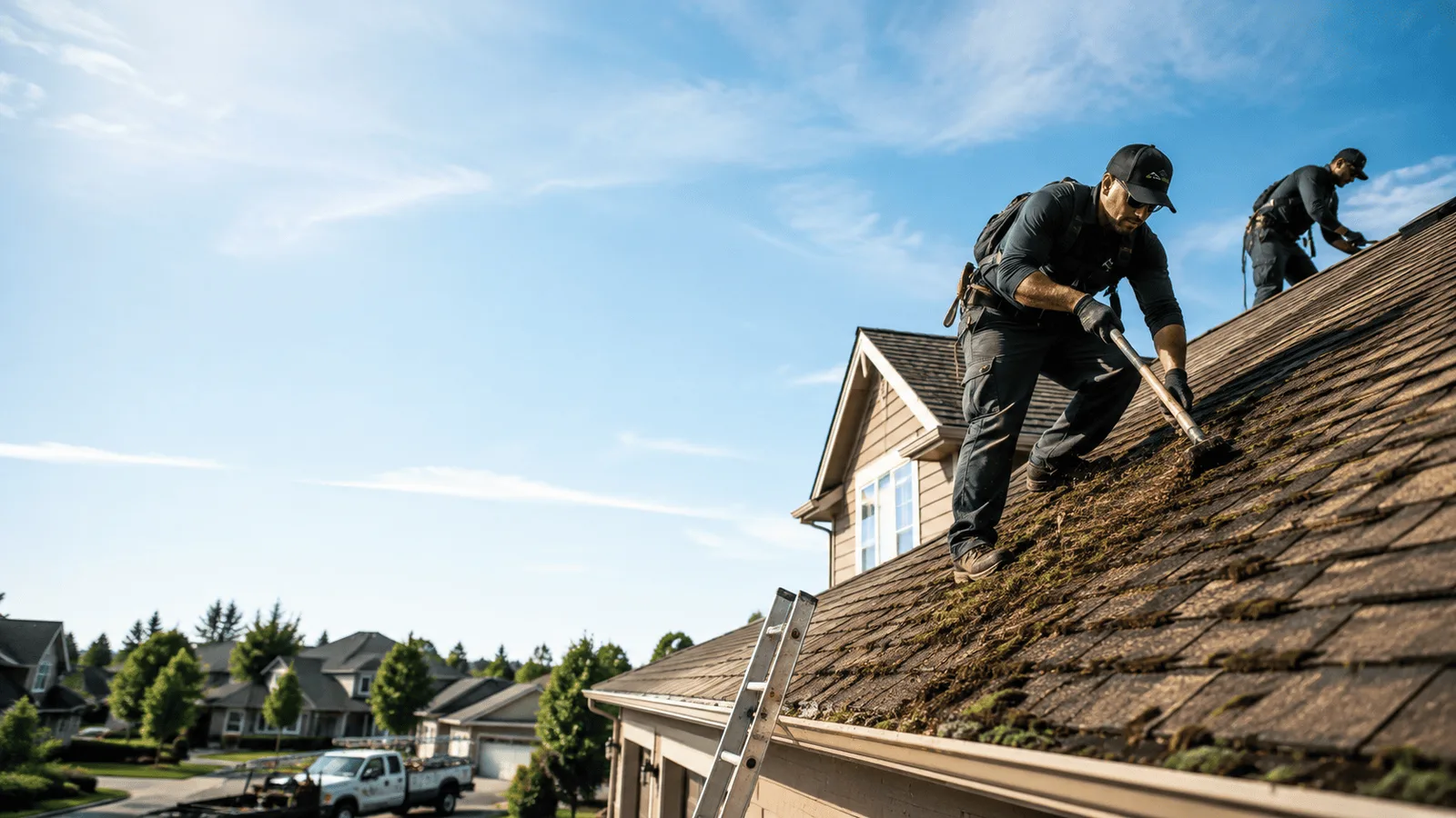 Roof Moss Removal in Plainfield, PA near me